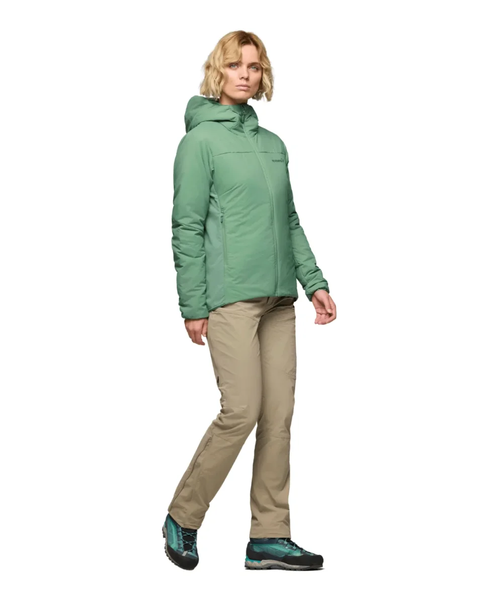Norröna Women femund thermo60 Zip Hood - Dark Ivy - Bild 3