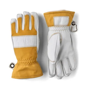 HESTRA Fält Guide Glove 5 Finger - Natural Yellow/Offwhite