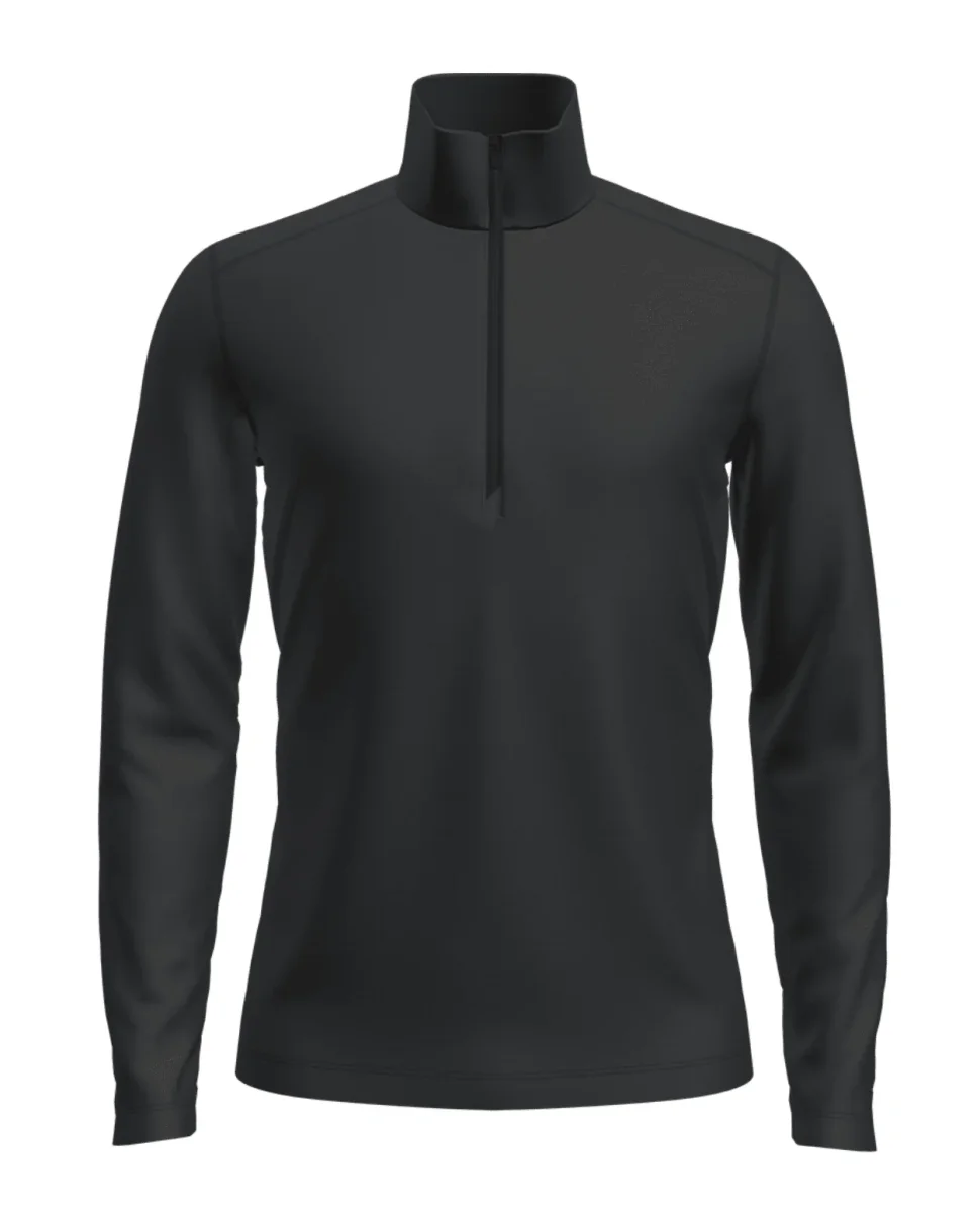 Icebreaker Men 200 Oasis Long Sleeve Half Zip - Black - Bild 2