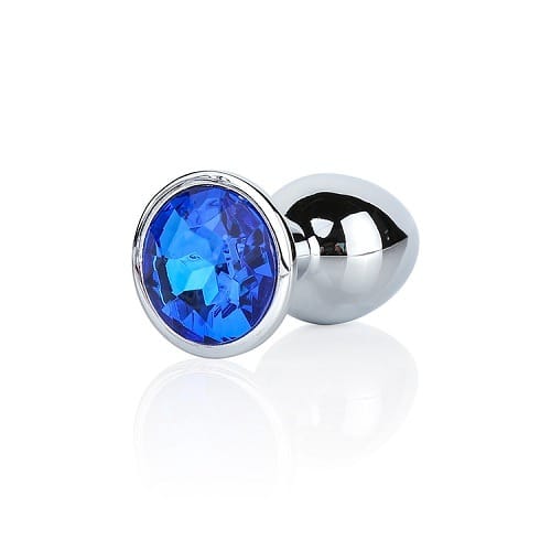 Analplugg med Mörk Blå Diamant - Bild 2
