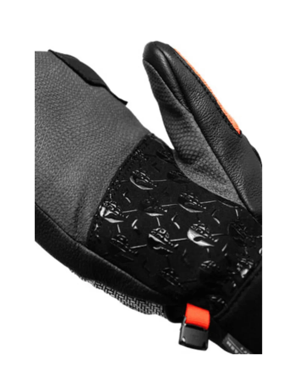 Reusch Worldcup Warrior GS Junior Mitten - Black/Silver/Fluo Red - Bild 7