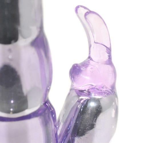 Kristall Lila Rabbit Vibrator - Bild 3