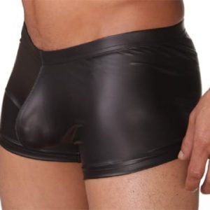 Sexig boxershorts i wet-look