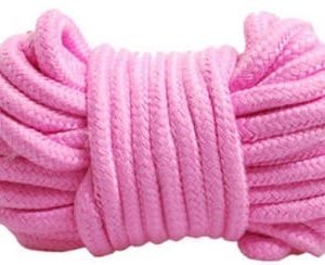 Flätad Rosa Bondage Rep