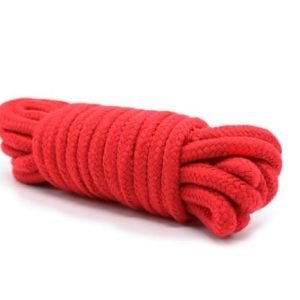 Bondage Rep röd 10 meter